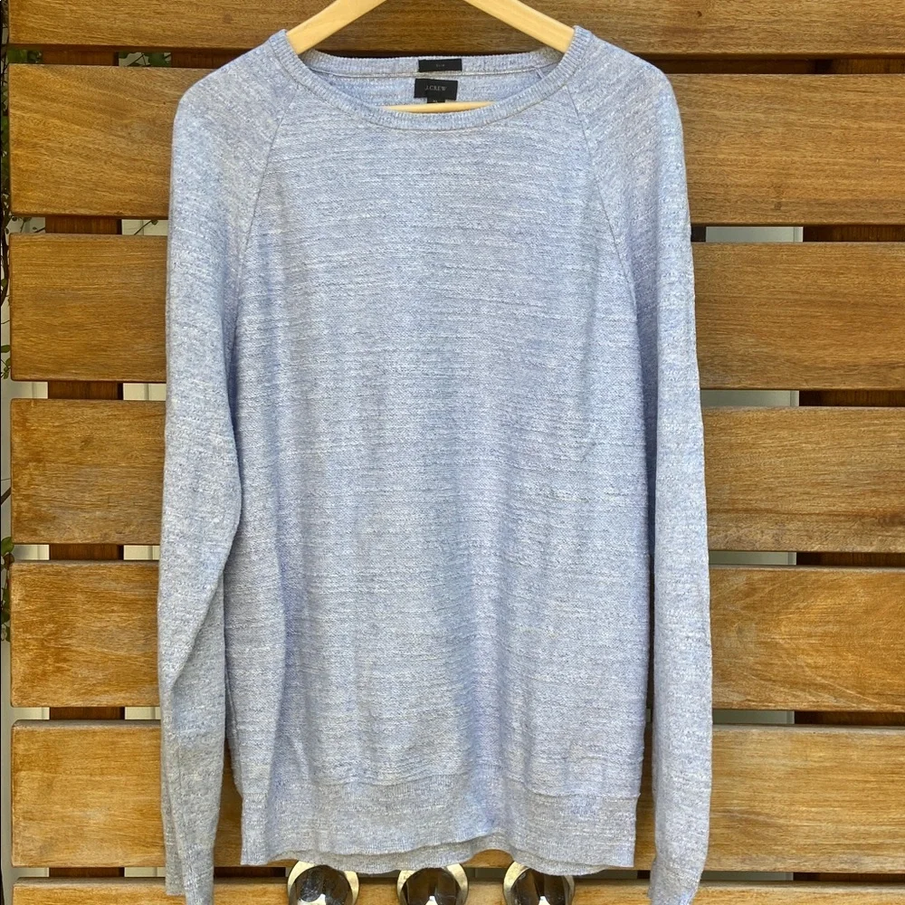 Men’s J.Crew Cotton Slub Sweatshirt Slim XL